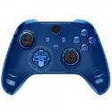 MODDEDZONE Custom Wireless UNMODDED Controller for Xbox One S/X and PC with Exclusive and Unique Designs - The Perfect Gaming Gift for Enthusiasts, Expertly Crafted in the USA - Clear Blue Full
