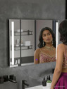 ModDwell LED Mirror With Highway to freedom Lighted Mirror