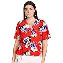 Mode By Red Tape Women Orange Printed