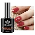 modelones Builder Nail Gel, Red Rose Builder Nail Fall Color Polish