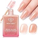 Modelones Nail Strengthener, Fall Glitter Brown Nail Polish Nail Hardener
