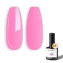modelones Pink Gel Nail Polish Hot Pink Nail Polish