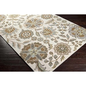 Modern Abstract Hand Tufted Wool Floor Carpet