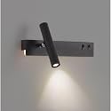 Modern 360° Rotatable Golden Wall Lamp for Living Room &amp; Bedroom | Adjustable Focus Light | Metal Warm White Wall Light Fixture for Home Decoration