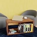 Modern Coffee Table Cherry Pine 90x50x45cm