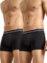 Modern Crew Pack of 2 CoolSense Flexi Stretch Combed Cotton Solid Men Trunk