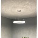 Modern Crystal Chandelier 10.5 inch Ring Hotel