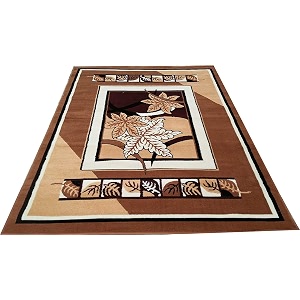 Modern Floral Area Rug 6x8 Feet
