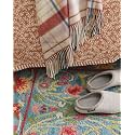 Modern Floral Hand Tufted Loop Pile Carpet
