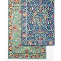 Modern Floral Hand Tufted Loop Pile Carpet