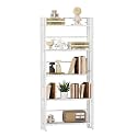 Modern Gold Metal Cube 32x10x57in Tall Standing with Shelves for Study in Classroom or Home School Decor