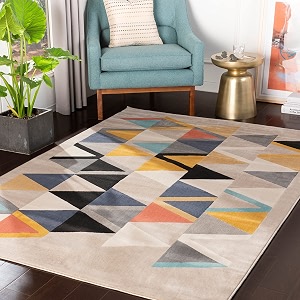 Modern Handmade Woolen Carpet for Living Room