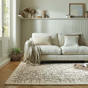 Modern Handmade Woolen Carpet for Living Room