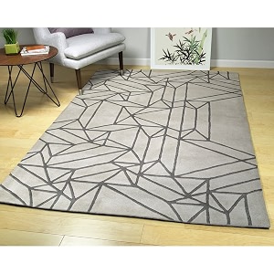Modern Handmade Woolen Carpet for Living Room