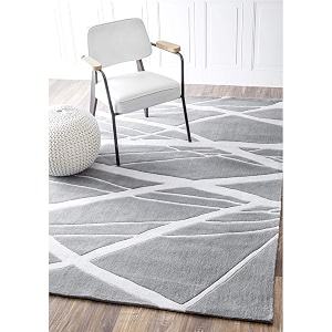 Modern Handmade Woolen Carpet for Living Room