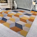 Modern Handmade Woolen Carpet for Living Room