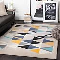Modern Handmade Woolen Carpet for Living Room