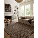 Modern High Low Pile Pattern Wool Carpet