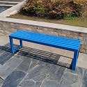 Modern Iron Metal Outdoor Bench Perfect for