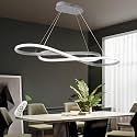 Modern LED Chandelier Dining Room Pendant Light