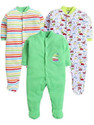 Modern Mama Romper For Baby Boys & Baby Girls Casual Printed, Striped Cotton Blend