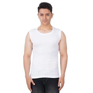 Modern Mens Premium Cotton Gym Vest S