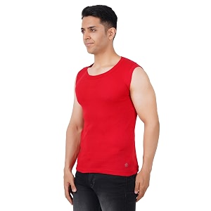 Modern Mens Premium Cotton Gym Vest S