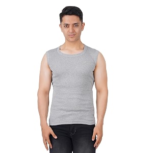 Modern Mens Premium Cotton Gym Vest S