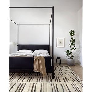 Modern Pattern Wool Carpet with Loop Texture