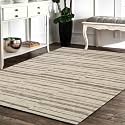 Modern Pattern Wool Carpet with Loop Texture