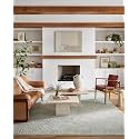 Modern Pattern Wool Carpet with Loop Texture