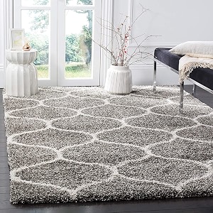 Modern Plush Area Rectangular Rug For Bedroom