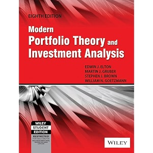 modern portfolio theory and investment analysis 8ed  im  e