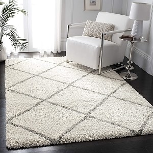 Modern Premium Shaggy Fur Rectangular Rugs And