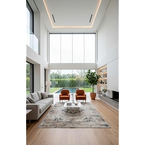 Modern Silk Touch Carpet for Living Room