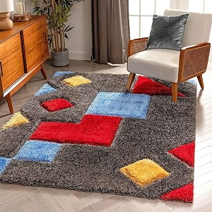 Modern Soft 3D Shaggy Fur Carpets for