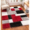 Modern Soft 3D Shaggy Fur Carpets for