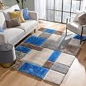 Modern Soft 3D Shaggy Fur Carpets for