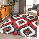 Modern Soft 3D Shaggy Fur Carpets for