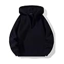 The Modern Soul Half Zipper Solid Hoodie
