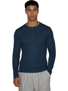 The Modern Soul Solid Men Henley Neck