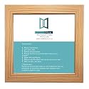 Modern Style Square Picture Photo Poster Print Art Gallery Home office Frame Wall hang or Stand, 26"x26" (660mmx660mm), Pine
