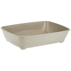 moderna montaur cat litter tray warm grey 42cm
