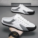 MODESTINE Outdoor Trendy Lightweight Casual,Canvas Stylish Sport/Gym/Traning Running Shoes For Men (White , 10)