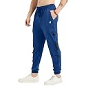 Modeve Men39s Cargo Joggers Style Solid Trackpant
