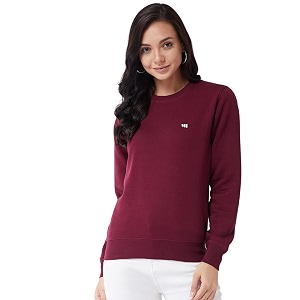 Modeve Round Neck Stylish Womens Sweatshirts