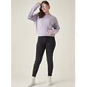 Modeve Self Design Round Neck Casual Women