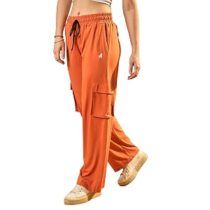 Modeve Womens Cargo Style Track Pants -
