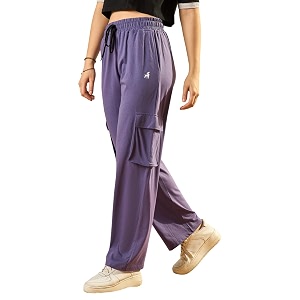 Modeve Womens Cargo Style Track Pants -