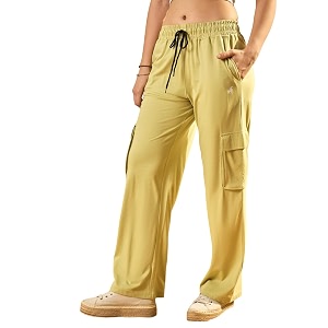 Modeve Womens Cargo Style Track Pants -